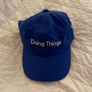 doing things outdoor voices hat
